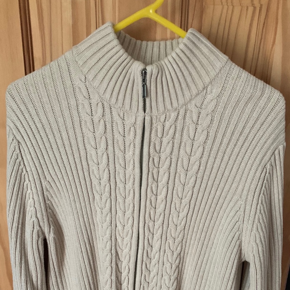 Lands’ End knit sweater
